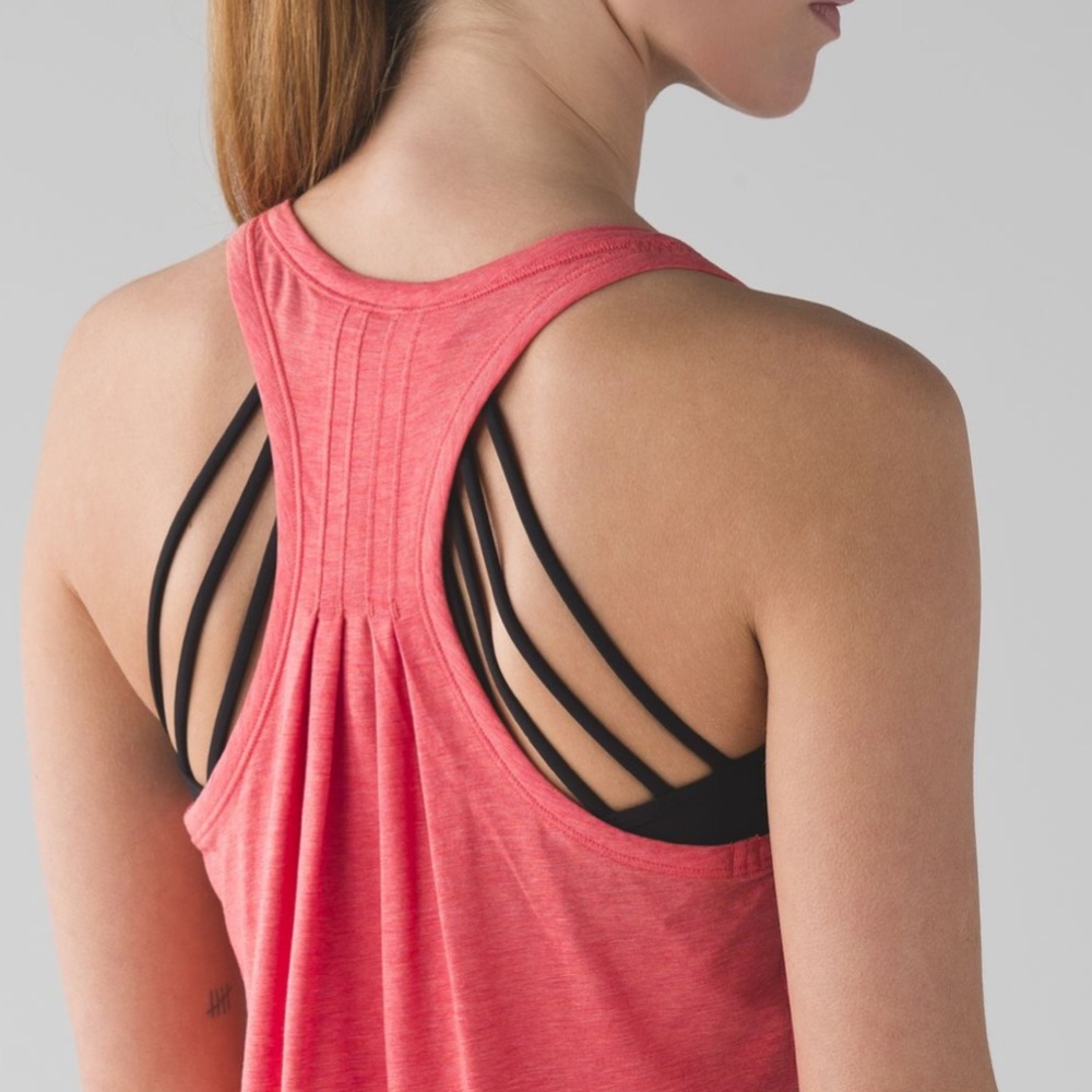 LULULEMON Yogi Everyday Tank Top Red Size M